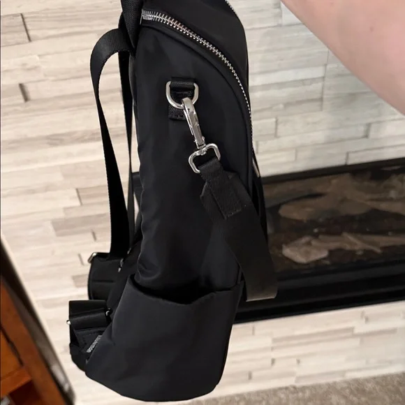 Lululemon Athletica Black Backpack with Silver Accents - Picture 6 of 11